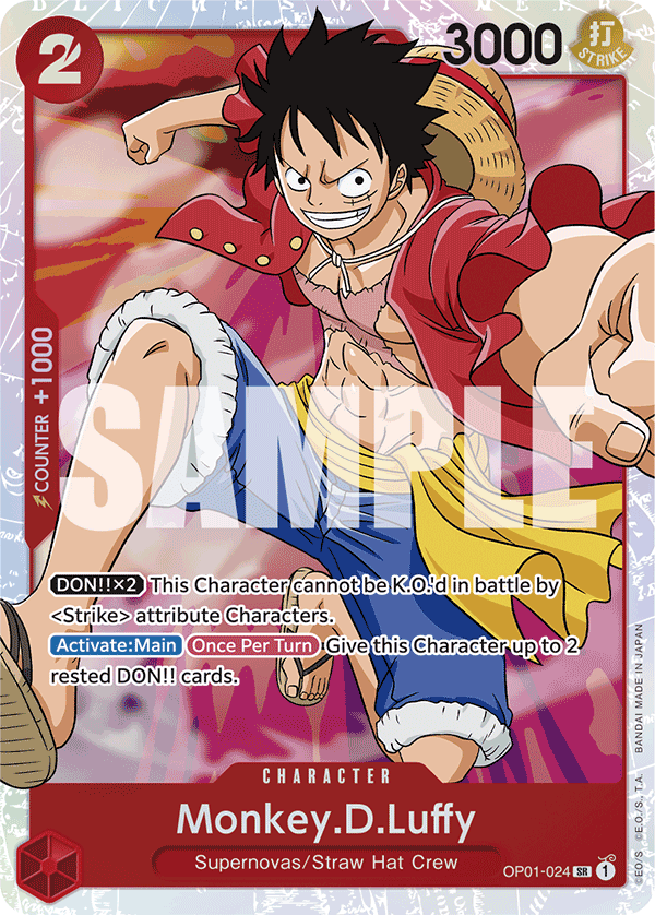 Monkey.D.Luffy kart görseli