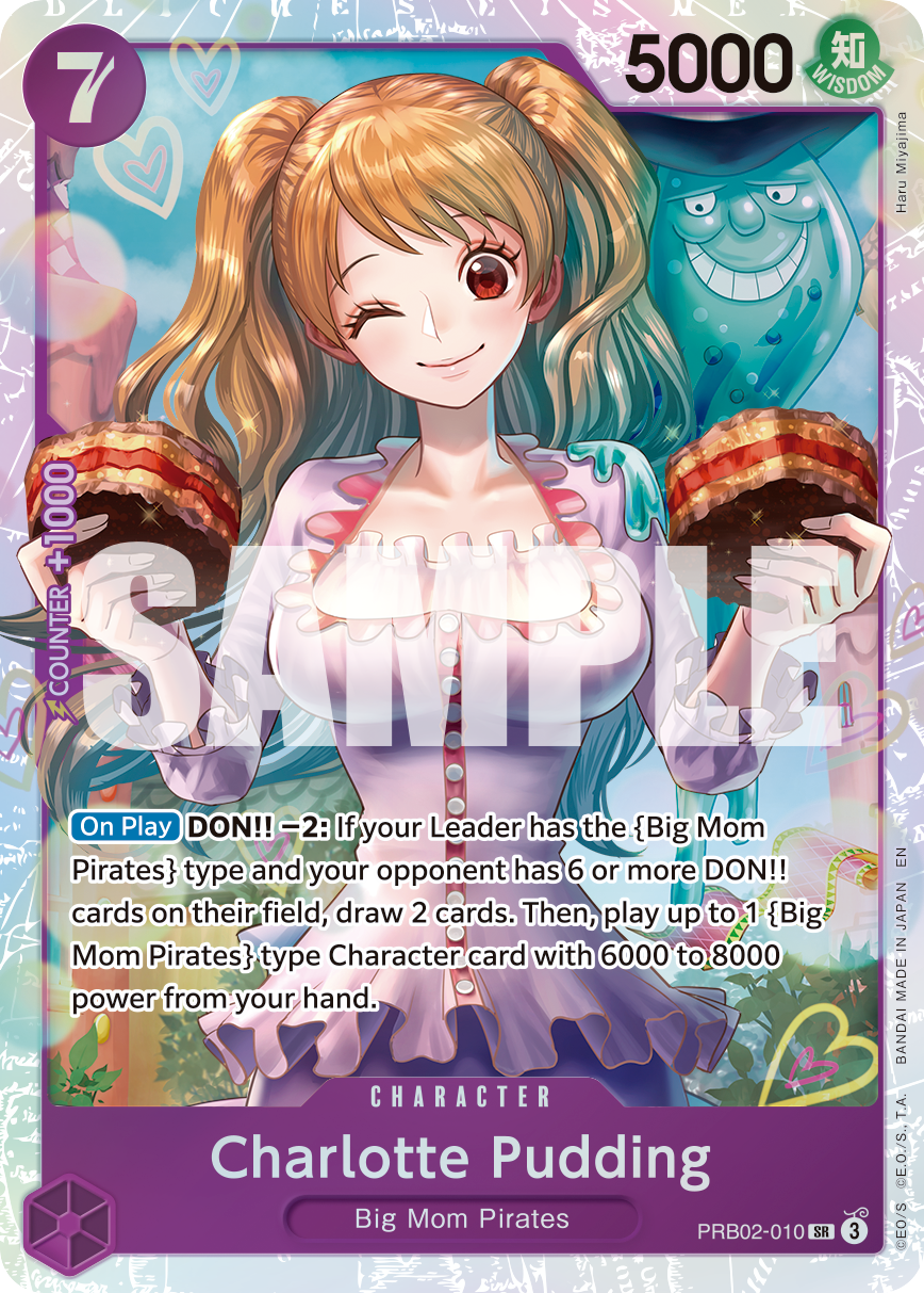 Charlotte Pudding - PRB02-010 PRB02-010 - Premium Booster Vol 2 PRB02 kart görseli