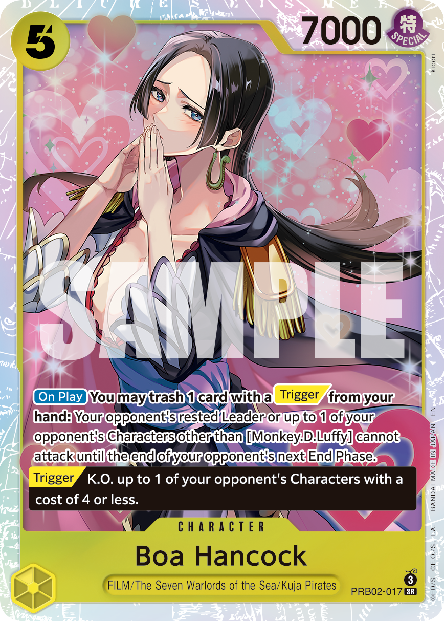 Boa Hancock PRB02-017 - Premium Booster Vol 2 PRB02 kart görseli