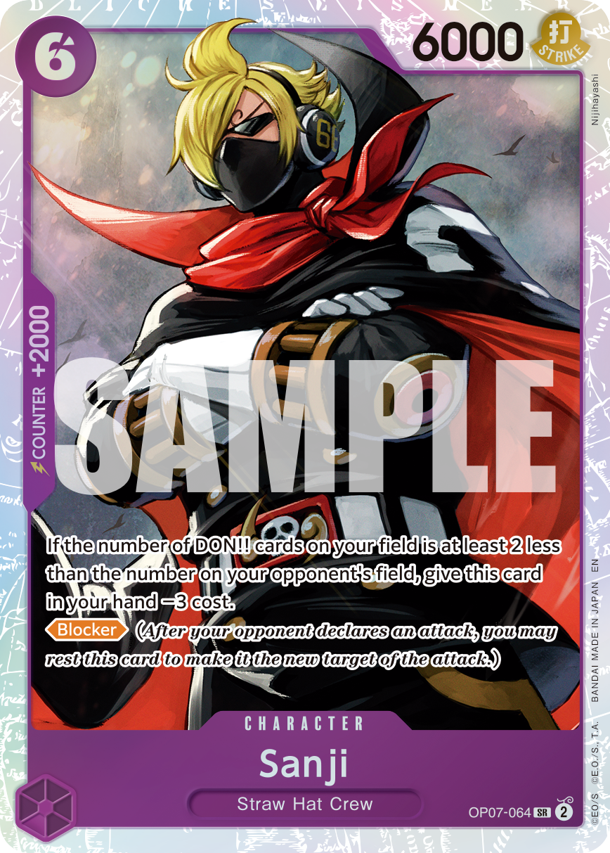 Sanji (Reprint) OP07-064 - Premium Booster Vol 2 PRB02 kart görseli