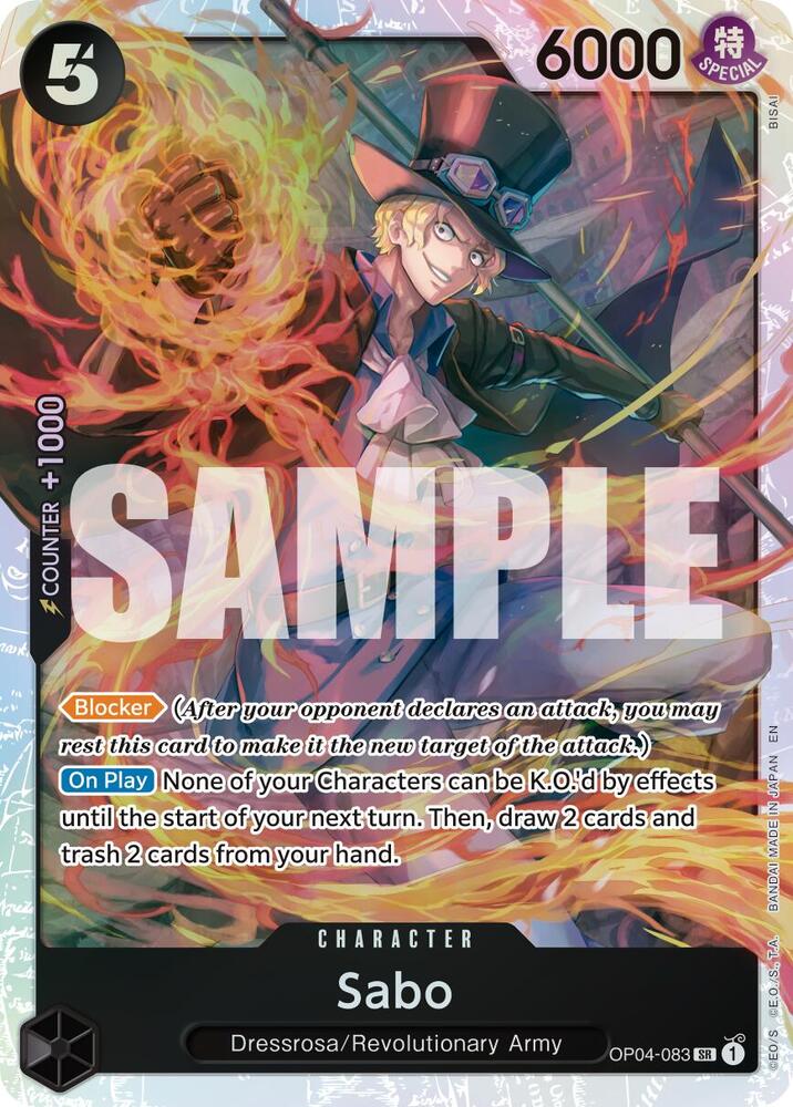 Sabo - OP04-083 (Reprint) OP04-083 - Premium Booster Vol 2 PRB02 kart görseli