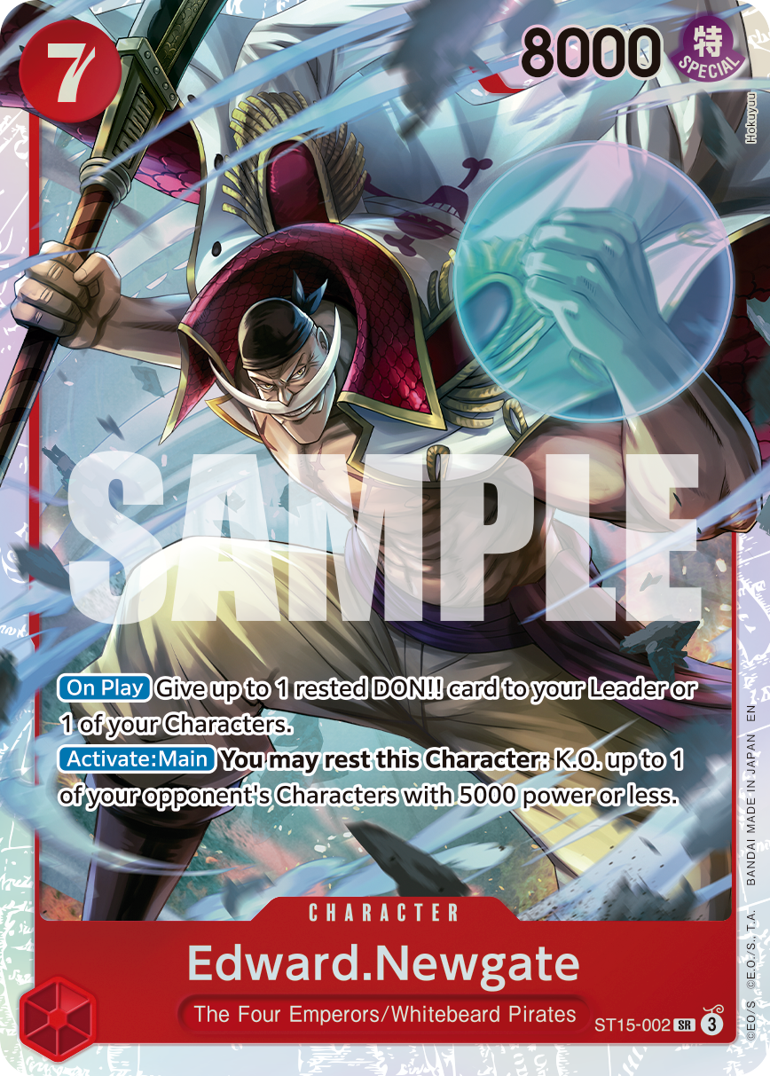 Edward.Newgate - ST15-002 (Reprint) ST15-002 - Premium Booster Vol 2 PRB02 kart görseli