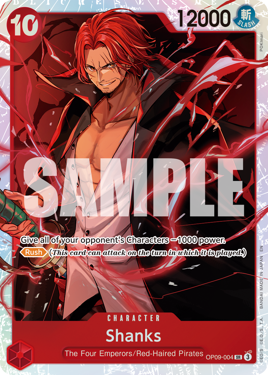 Shanks - OP09-004 (Reprint) OP09-004 - Premium Booster Vol 2 PRB02 kart görseli