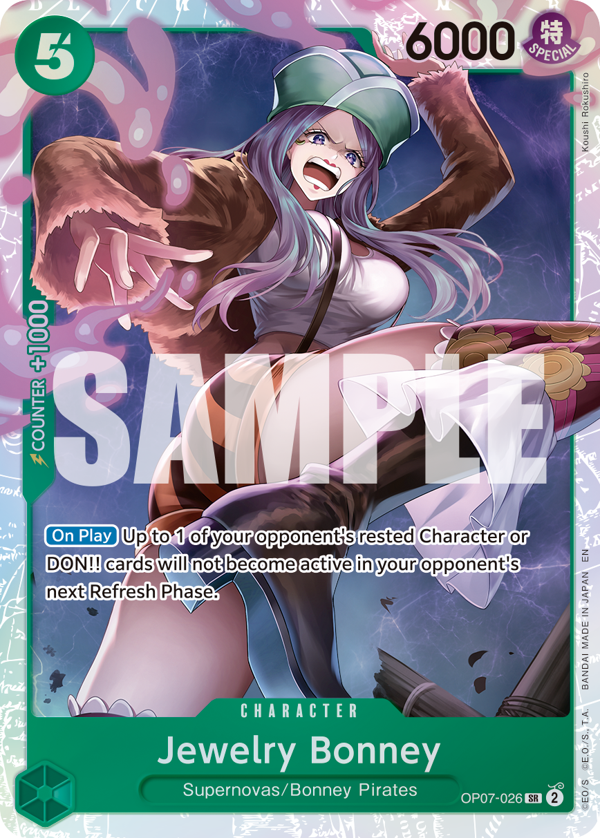 Jewelry Bonney - OP07-026 (Reprint) OP07-026 - Premium Booster Vol 2 PRB02 kart görseli