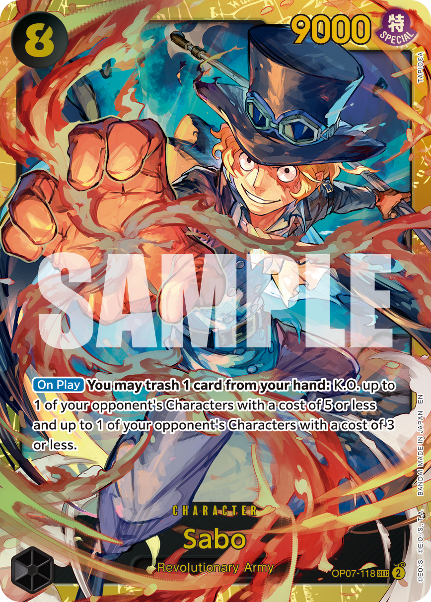 Sabo - OP07-118 (Reprint) OP07-118 - Premium Booster Vol 2 PRB02 kart görseli