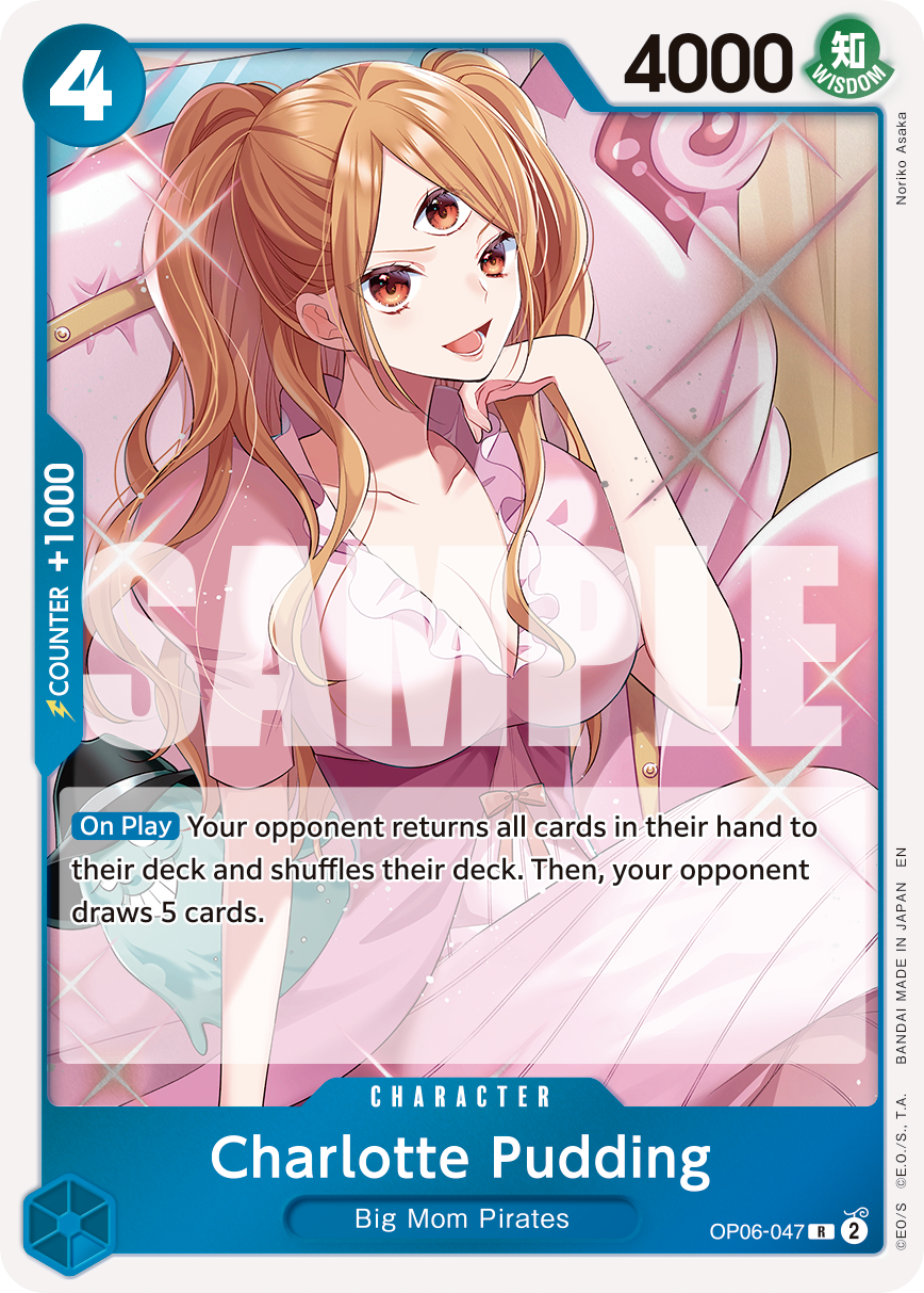 Charlotte Pudding (Reprint) OP06-047 - Premium Booster Vol 2 PRB02 kart görseli