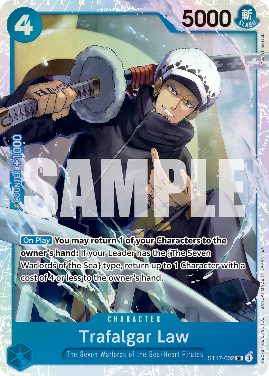 Trafalgar Law - ST17-002 (Reprint) ST17-002 - Premium Booster Vol 2 PRB02 kart görseli
