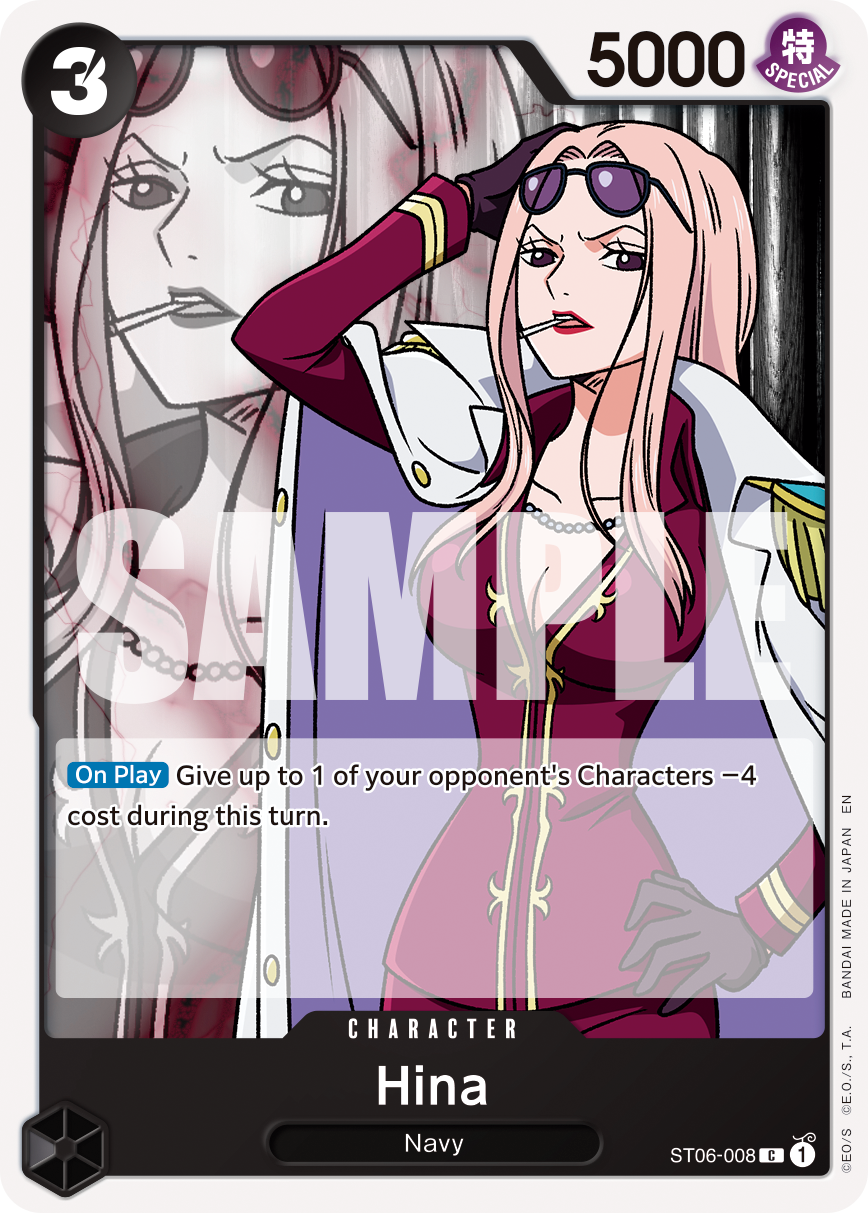 Hina (Reprint) ST06-008 - Premium Booster Vol 2 PRB02 kart görseli