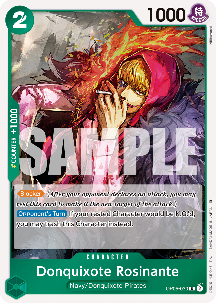 Donquixote Rosinante (Reprint) OP05-030 - Premium Booster Vol 2 PRB02 kart görseli