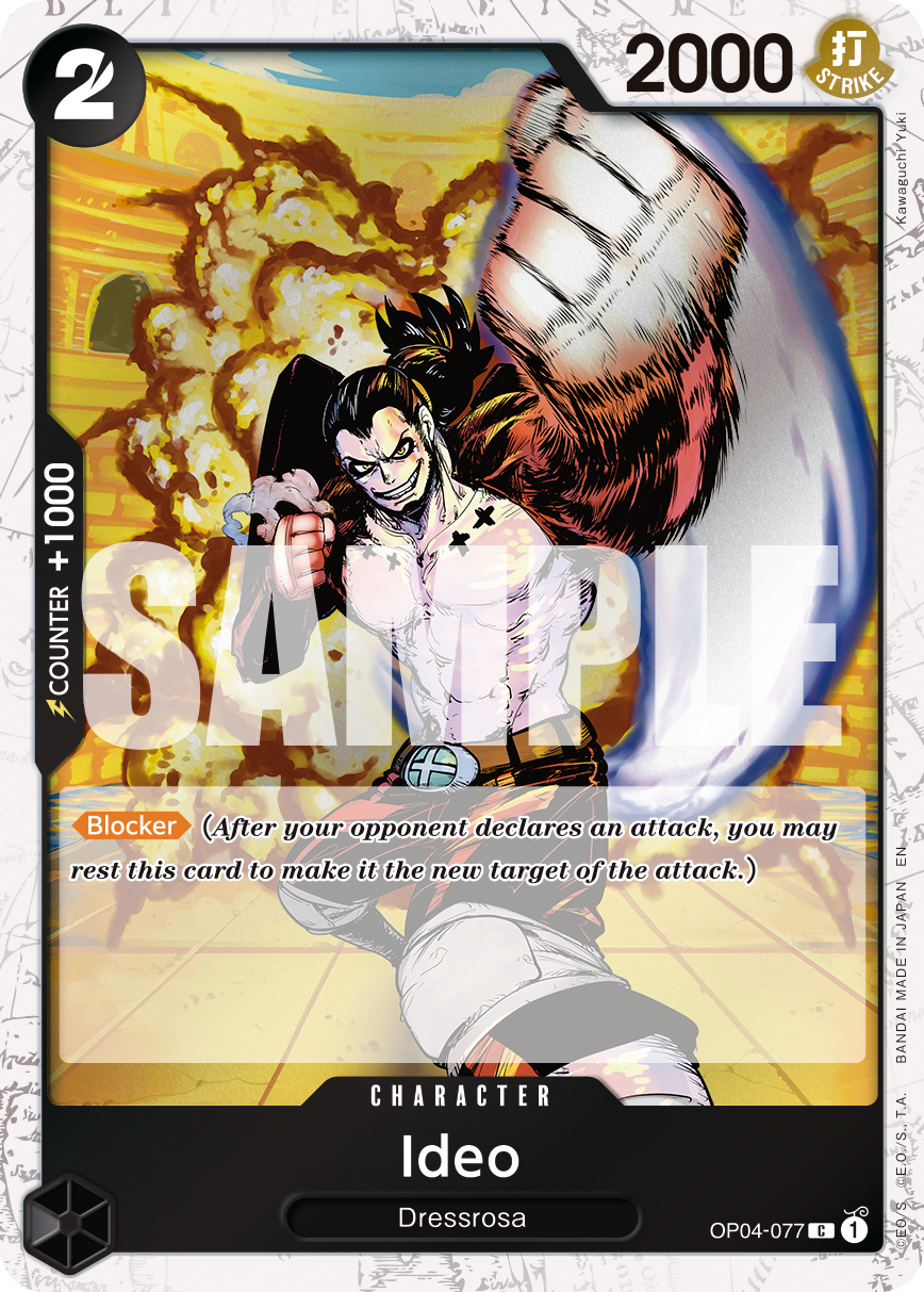 Ideo (Pirate Foil) OP04-077 - Premium Booster Vol 2 PRB02 kart görseli