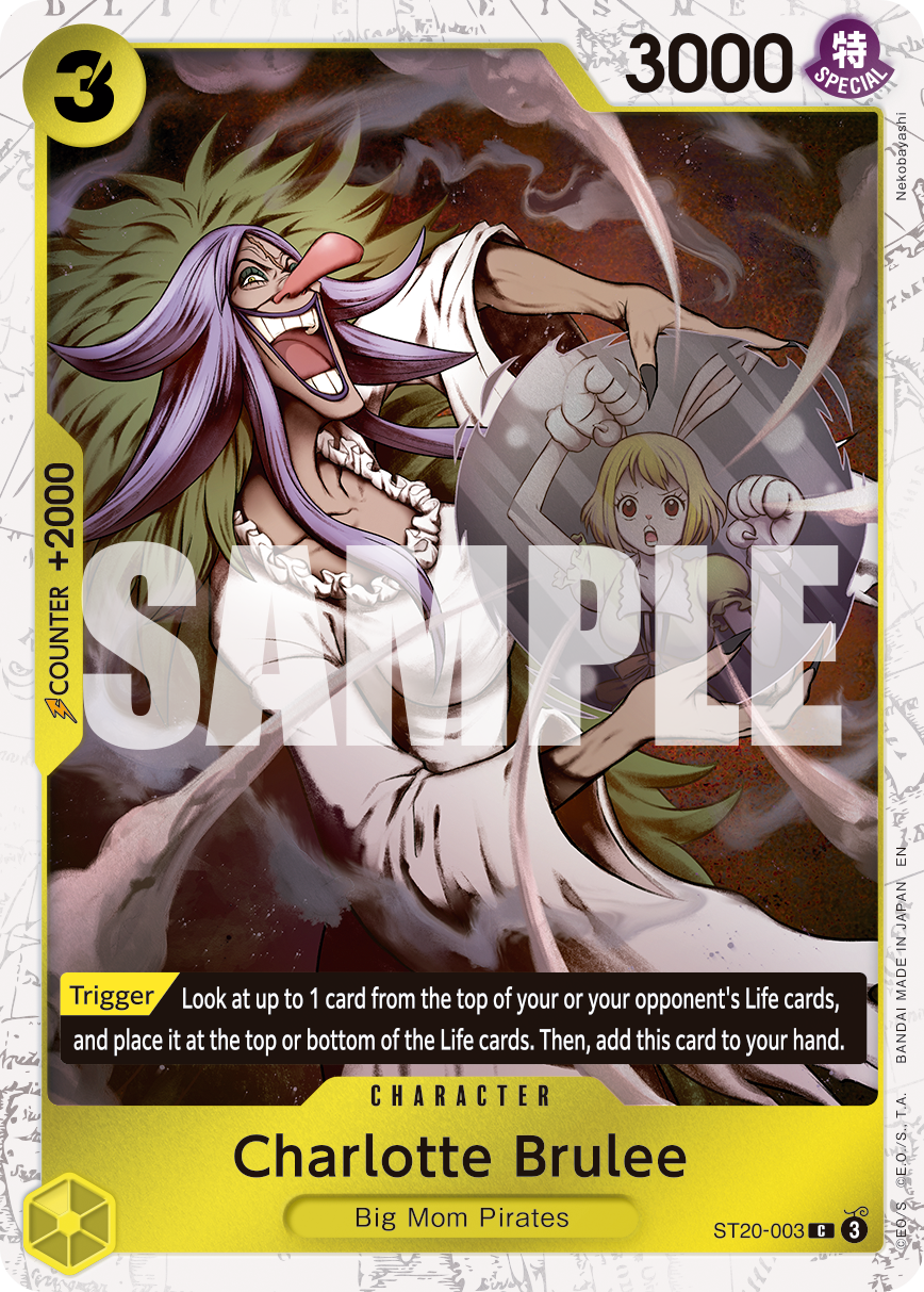Charlotte Brulee (Pirate Foil) ST20-003 - Premium Booster Vol 2 PRB02 kart görseli