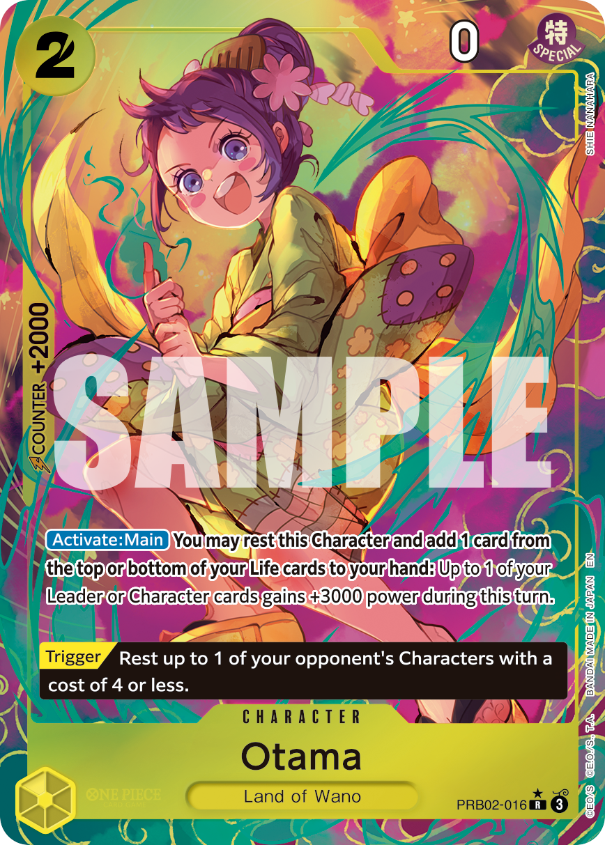 Otama (Alternate Art) PRB02-016 - Premium Booster Vol 2 PRB02 kart görseli