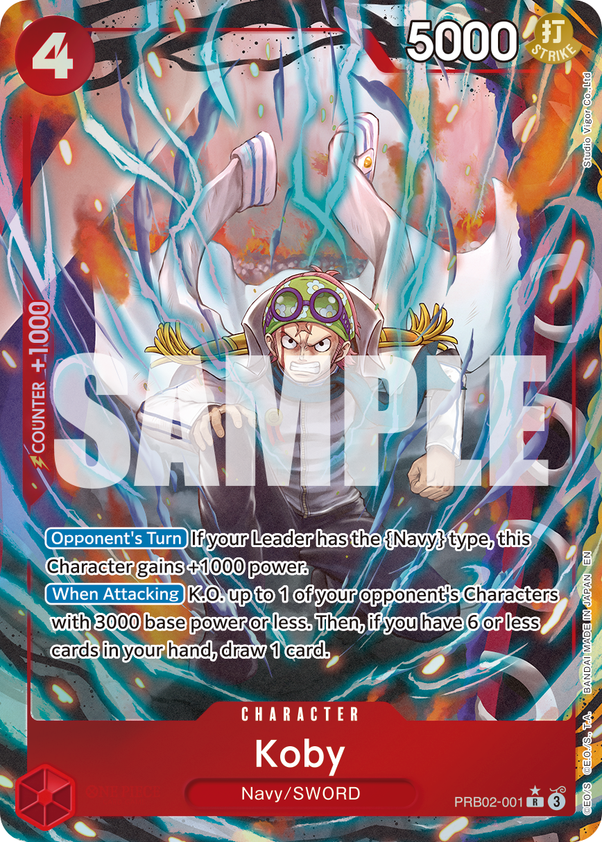 Koby (Alternate Art) PRB02-001 - Premium Booster Vol 2 PRB02 kart görseli