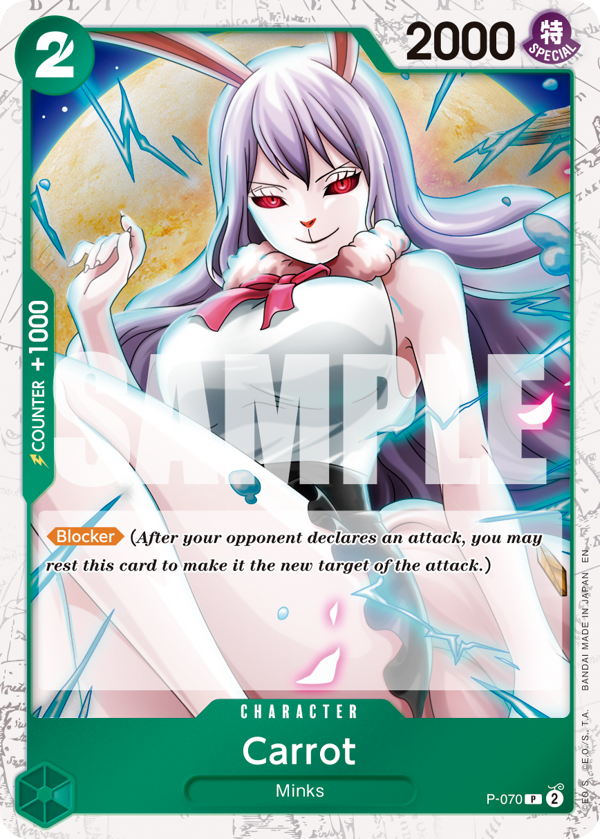 Carrot - P-070 (Pirate Foil) P-070 - Premium Booster Vol 2 PRB02 kart görseli