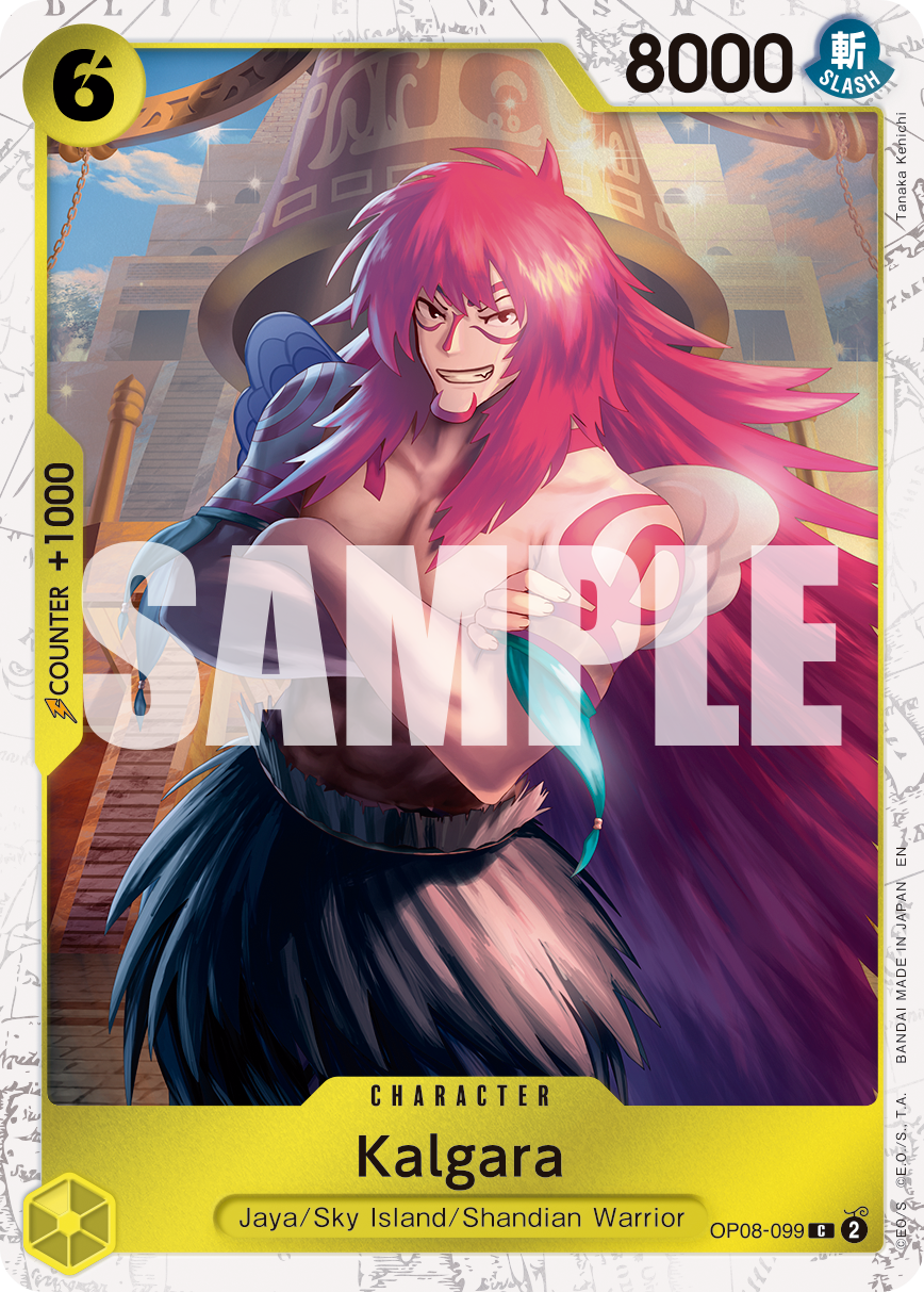 Kalgara (Pirate Foil) OP08-099 - Premium Booster Vol 2 PRB02 kart görseli
