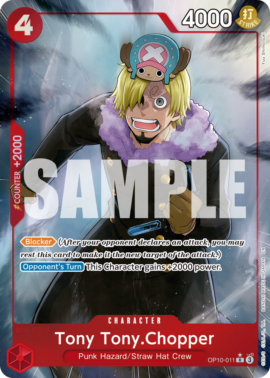 Tony Tony.Chopper (Alternate Art) OP10-011 - Premium Booster Vol 2 PRB02 kart görseli