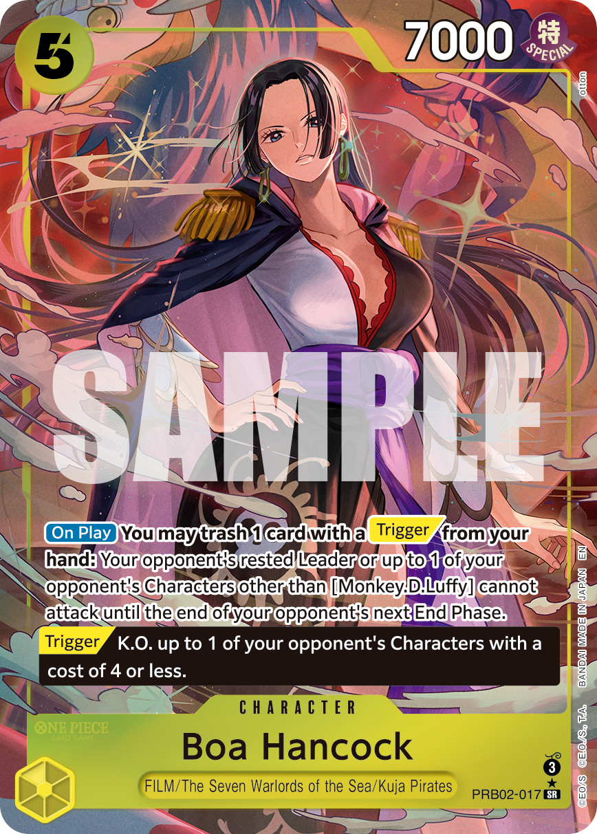 Boa Hancock (Alternate Art) PRB02-017 - Premium Booster Vol 2 PRB02 kart görseli