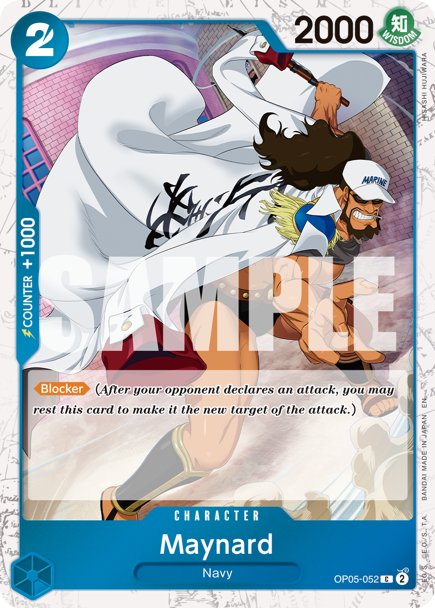 Maynard (Pirate Foil) OP05-052 - Premium Booster Vol 2 PRB02 kart görseli