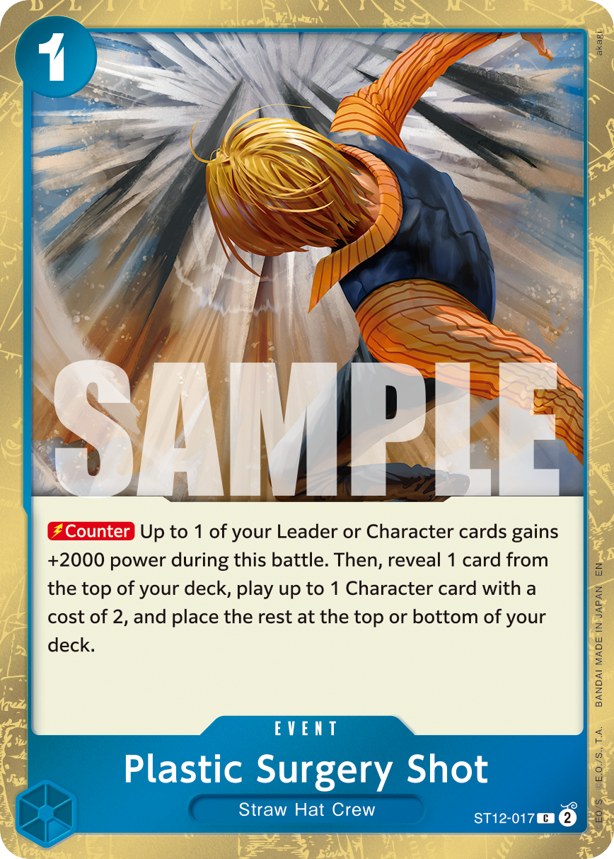 Plastic Surgery Shot - ST12-017 (Pirate Foil) ST12-017 - Premium Booster Vol 2 PRB02 kart görseli
