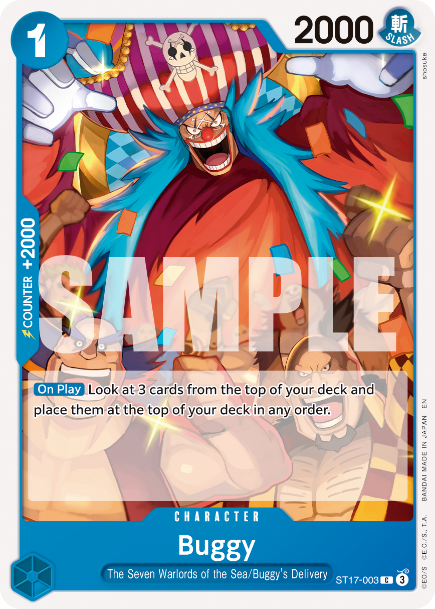Buggy - ST17-003 (Reprint) ST17-003 - Premium Booster Vol 2 PRB02 kart görseli