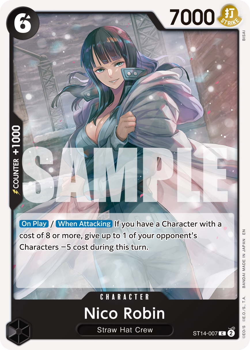 Nico Robin - ST14-007 (Reprint) ST14-007 - Premium Booster Vol 2 PRB02 kart görseli