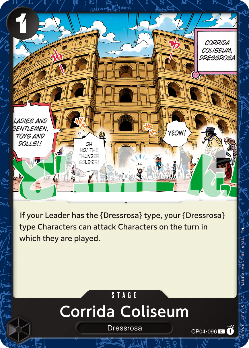 Corrida Coliseum (Reprint) OP04-096 - Premium Booster Vol 2 PRB02 kart görseli