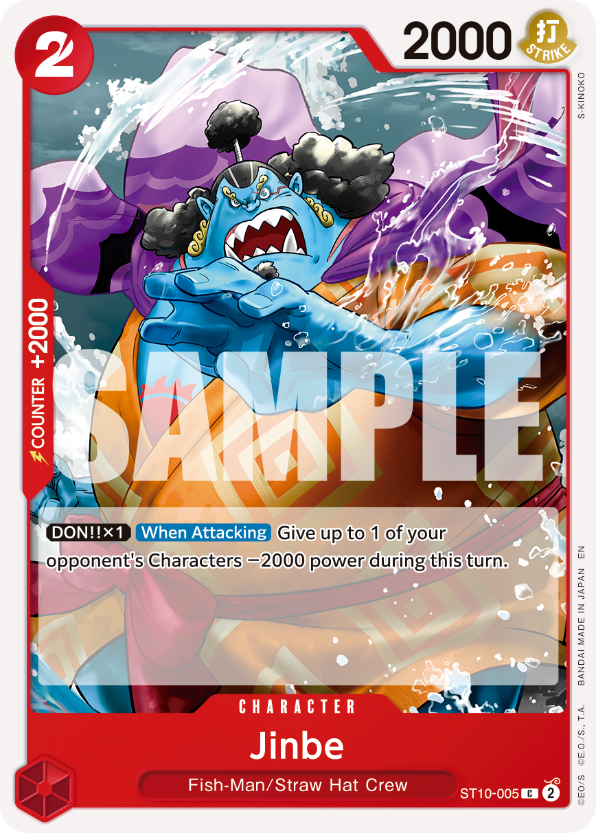 Jinbe - ST10-005 (Reprint) ST10-005 - Premium Booster Vol 2 PRB02 kart görseli