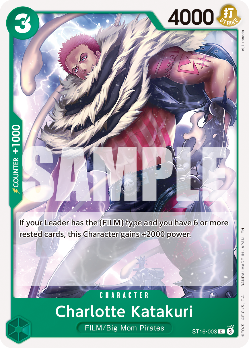 Charlotte Katakuri (Reprint) ST16-003 - Premium Booster Vol 2 PRB02 kart görseli