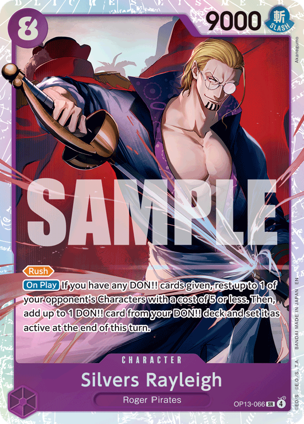 Silvers Rayleigh OP13-066 - Carrying On His Will OP13 kart görseli