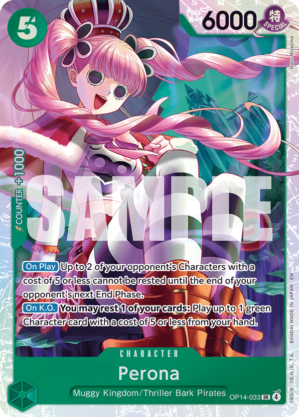 Perona - OP14-033 OP14-033 - The Azure Sea's Seven OP14 kart görseli