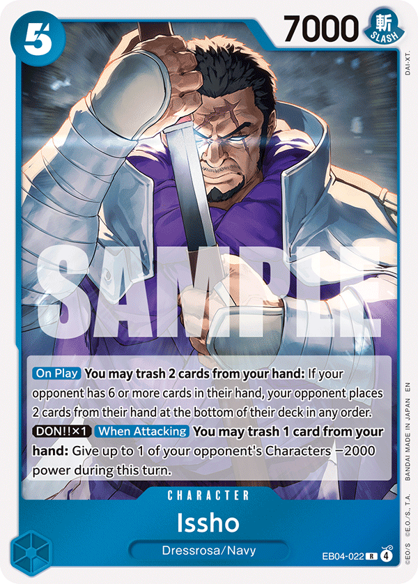 Issho - EB04-022 EB04-022 - The Azure Sea's Seven OP14 kart görseli