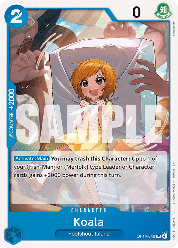 Koala OP14-046 - The Azure Sea's Seven OP14 kart görseli