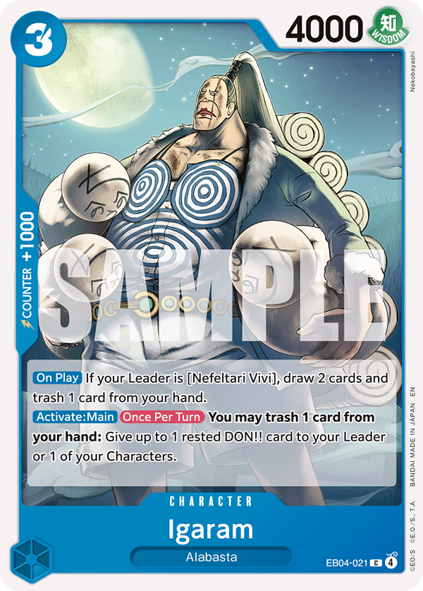 Igaram EB04-021 - The Azure Sea's Seven OP14 kart görseli