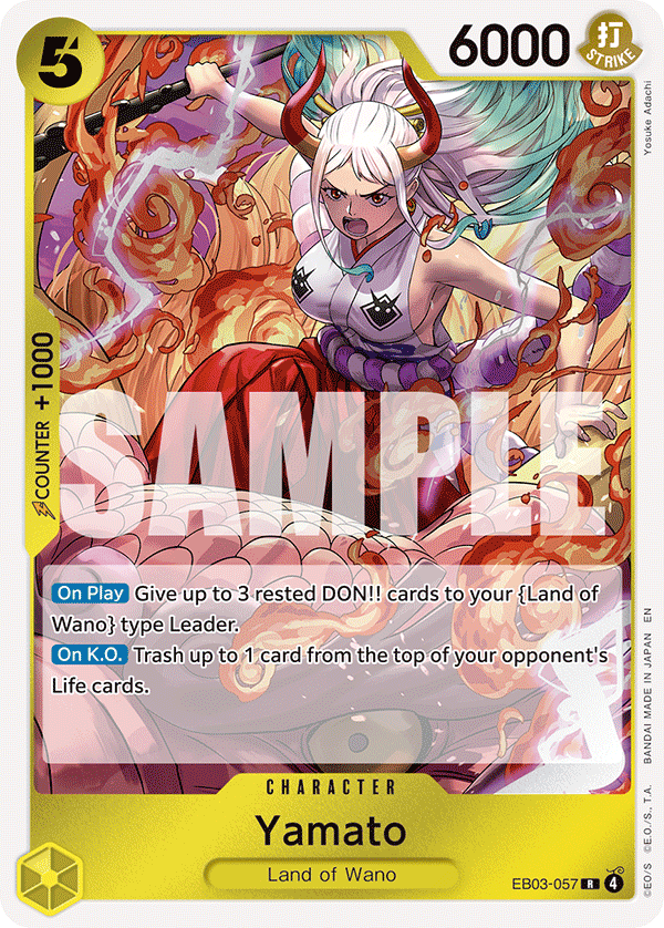 Yamato EB03-057 - Extra Booster: One Piece Heroine's Edition EB03 kart görseli