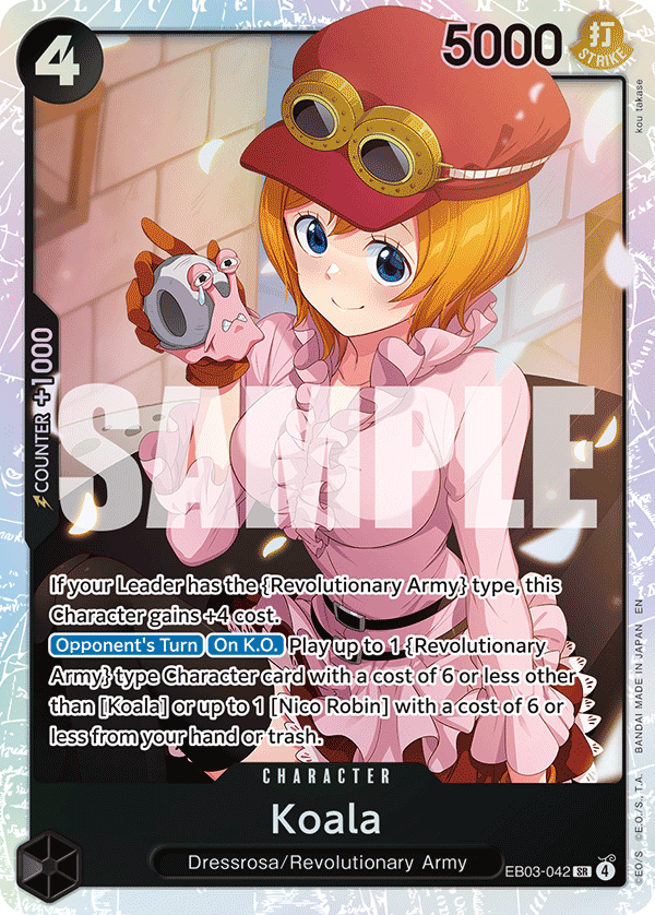 Koala EB03-042 - Extra Booster: One Piece Heroine's Edition EB03 kart görseli