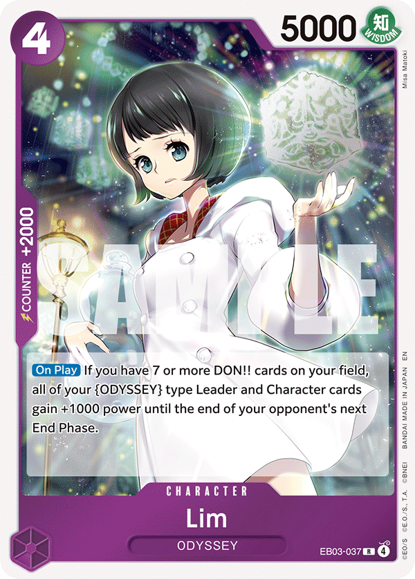 Lim EB03-037 - Extra Booster: One Piece Heroine's Edition EB03 kart görseli