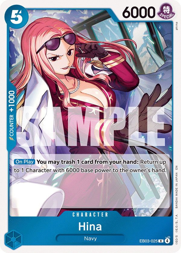 Hina EB03-025 - Extra Booster: One Piece Heroine's Edition EB03 kart görseli