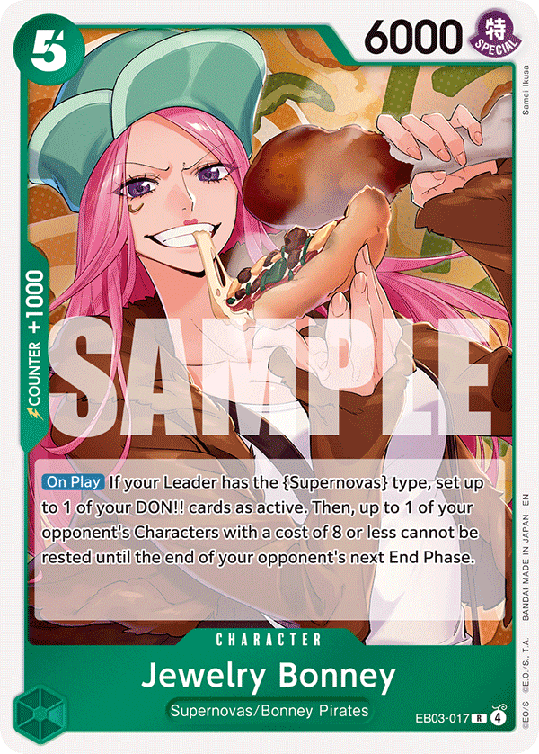 Jewelry Bonney EB03-017 - Extra Booster: One Piece Heroine's Edition EB03 kart görseli