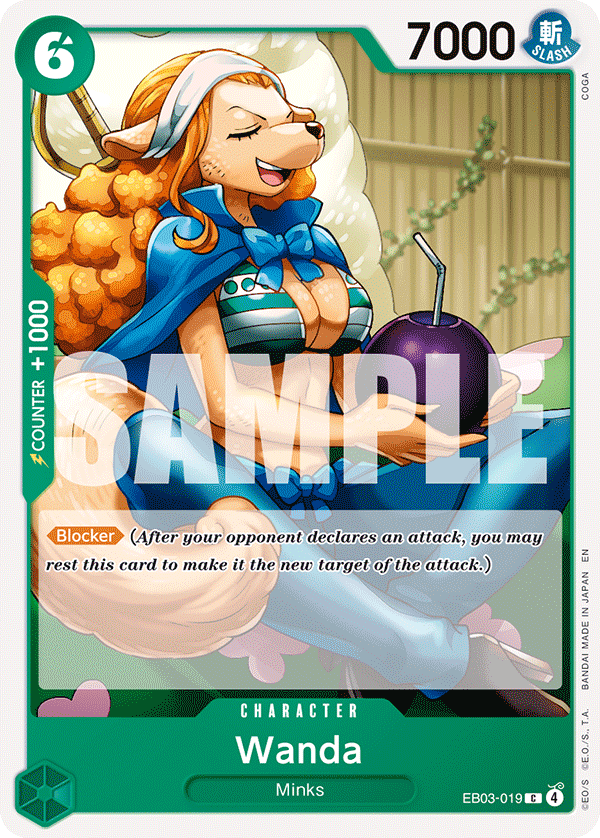 Wanda EB03-019 - Extra Booster: One Piece Heroine's Edition EB03 kart görseli