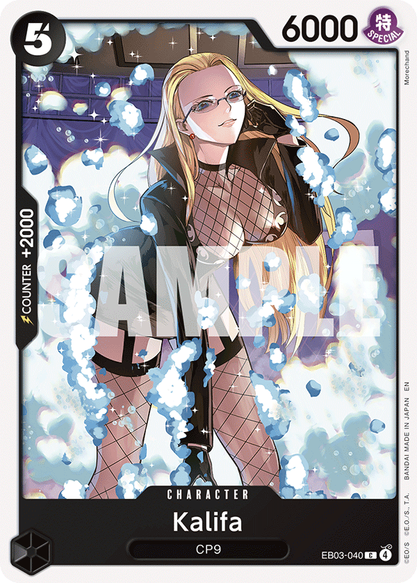 Kalifa EB03-040 - Extra Booster: One Piece Heroine's Edition EB03 kart görseli