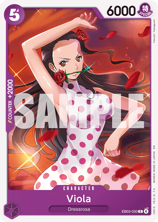 Viola EB03-030 - Extra Booster: One Piece Heroine's Edition EB03 kart görseli