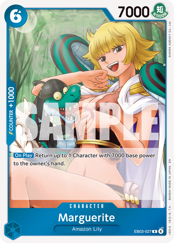 Marguerite EB03-027 - Extra Booster: One Piece Heroine's Edition EB03 kart görseli