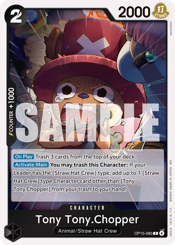 Tony Tony.Chopper (OP15-085) OP15-085 - Adventure on Kami's Island OP15-EB04 kart görseli