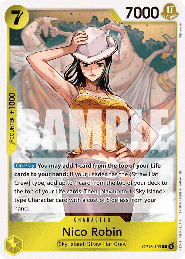 Nico Robin (OP15-109) OP15-109 - Adventure on Kami's Island OP15-EB04 kart görseli