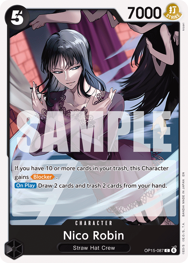 Nico Robin (OP15-087) OP15-087 - Adventure on Kami's Island OP15-EB04 kart görseli
