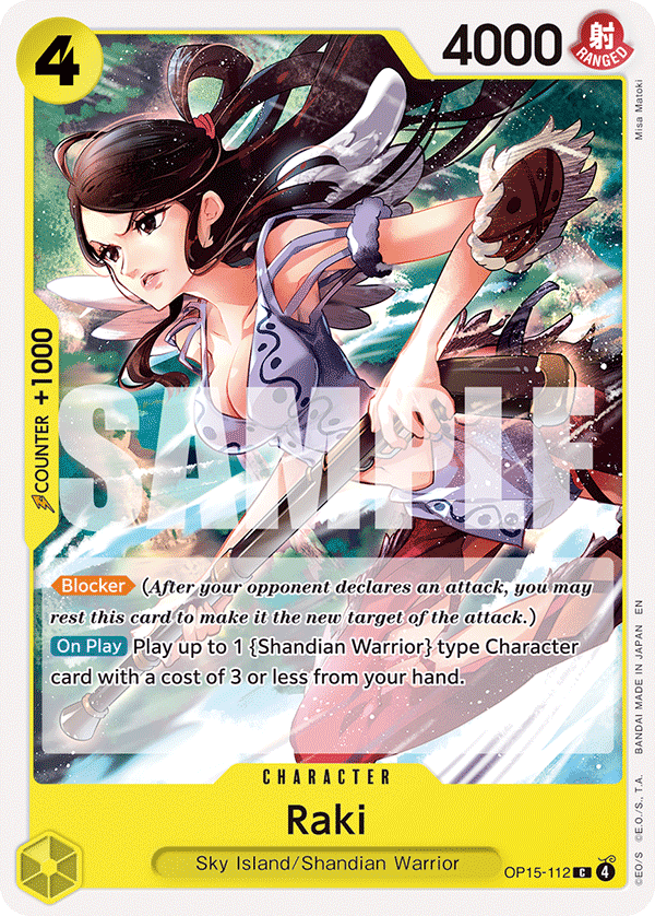 Raki OP15-112 - Adventure on Kami's Island OP15-EB04 kart görseli