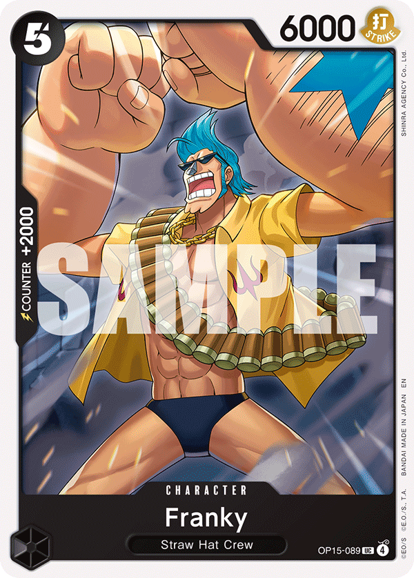 Franky OP15-089 - Adventure on Kami's Island OP15-EB04 kart görseli