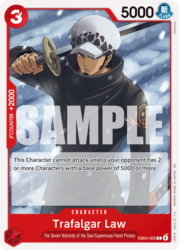Trafalgar Law kart görseli