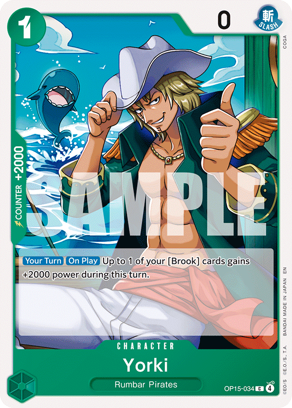 Yorki OP15-034 - Adventure on Kami's Island OP15-EB04 kart görseli