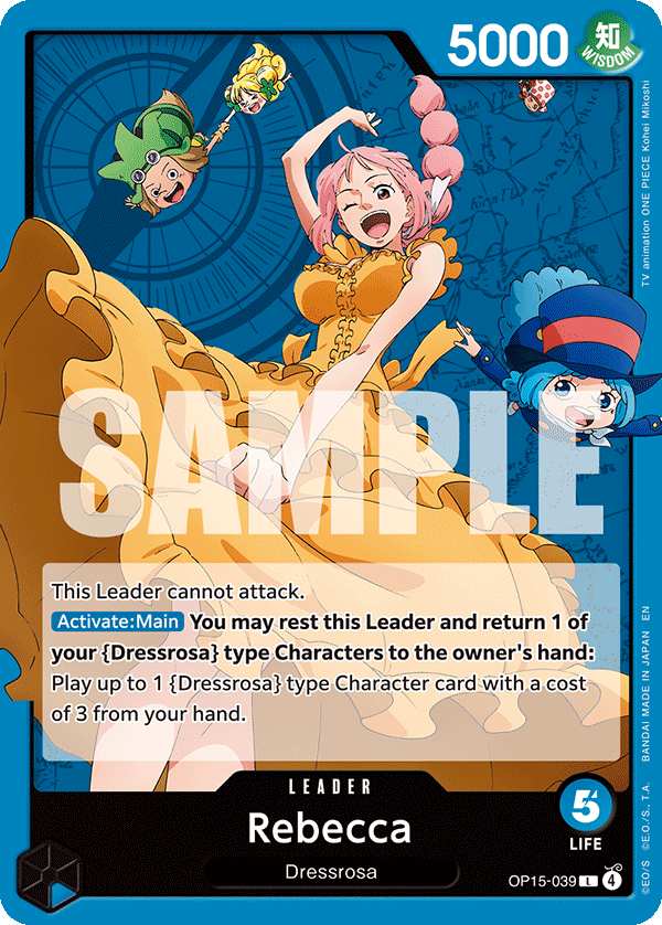 Rebecca (OP15-039) OP15-039 - Adventure on Kami's Island OP15-EB04 kart görseli